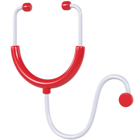Stethoscope 3D Illustration