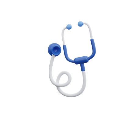 Stethoscope 3D Illustration