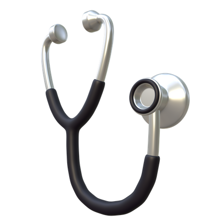 Stethoscope 3D Icon