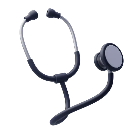 3 D Icon Of Medical Stethoscope For Doctors 3D Icon