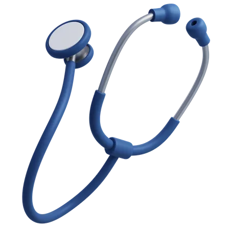 3 D Icon Of Medical Stethoscope For Doctors 3D Icon