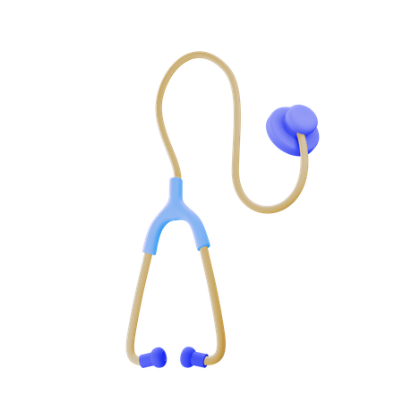Stethoskop  3D Illustration