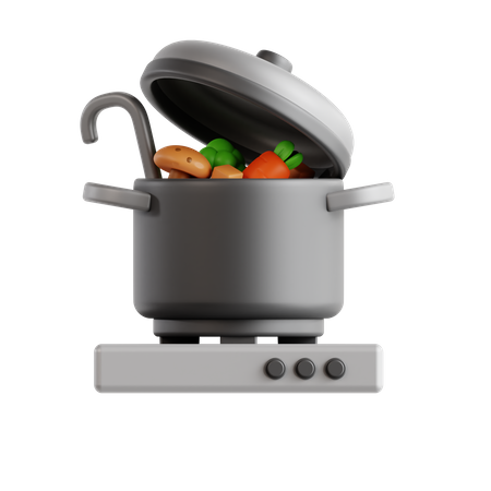 Stew  3D Icon