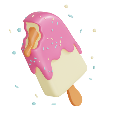Stick Ice Cream  3D Icon