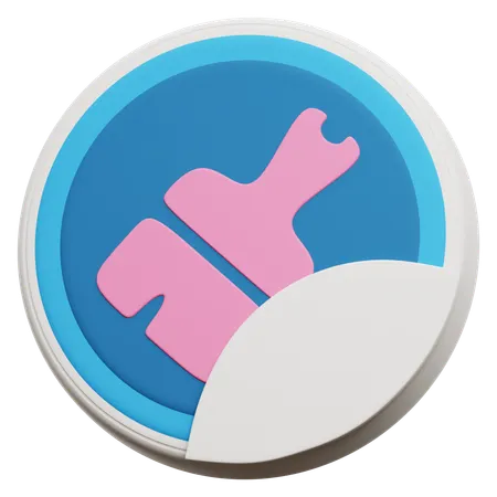 Sticker  3D Icon
