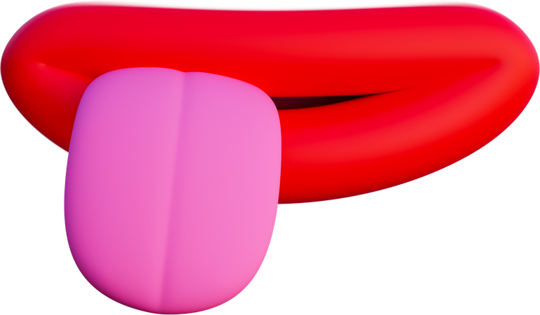 Sticking Out Tongue  3D Icon