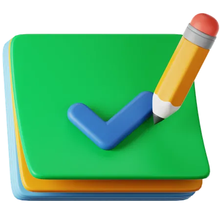 Sticky Notes  3D Icon