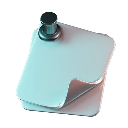 Sticky Notes  3D Icon