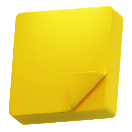 STICKY NOTES  3D Icon