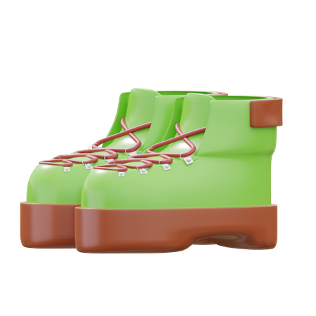 Stiefel  3D Icon