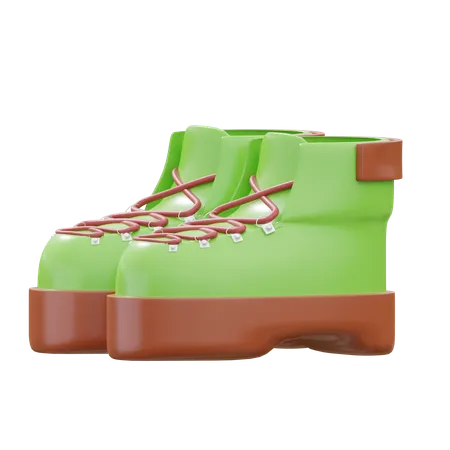 Stiefel  3D Icon