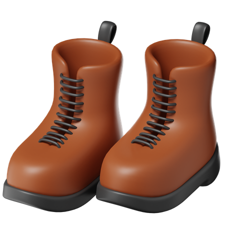 Stiefel  3D Icon