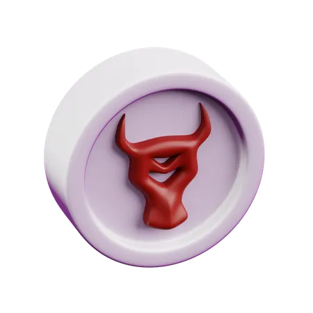 Stier  3D Icon