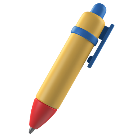 Stift  3D Illustration