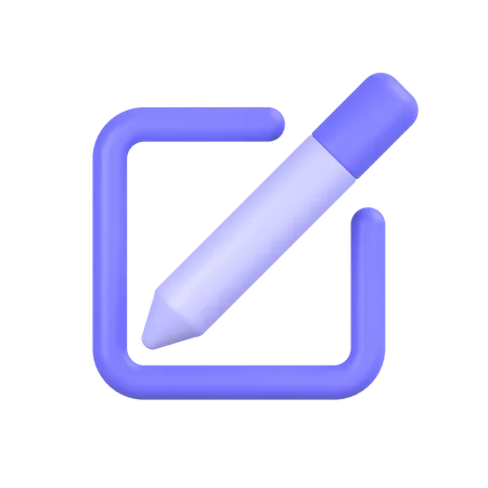 Stift  3D Icon