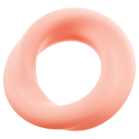 Stilvolle Donuts  3D Icon