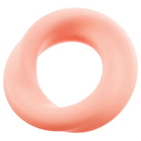 Stilvolle Donuts  3D Icon