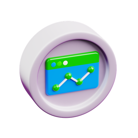 Stock  3D Icon