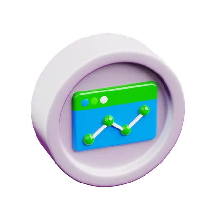 Stock  3D Icon