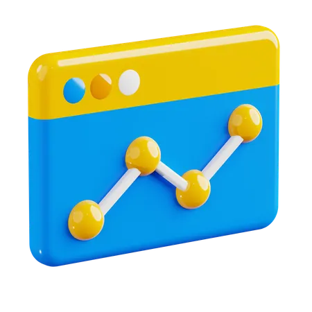 Stock Bar  3D Icon