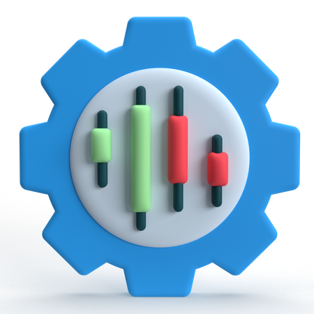 Stock Control  3D Icon