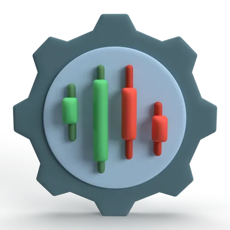 Stock Control  3D Icon