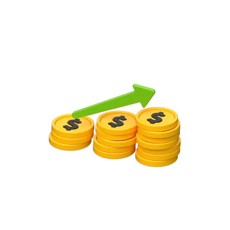 Stock Exchange 3 D Icon Symbolizing Financial Markets Trading And Investment Representing The Buying And Selling Of Securities And Assets 3D Icon