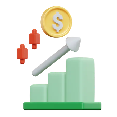 Stock Exchange  3D Icon