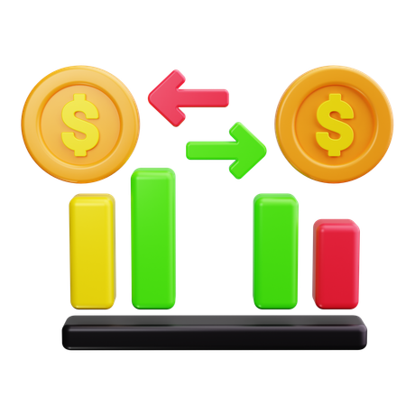 Stock Exchange  3D Icon