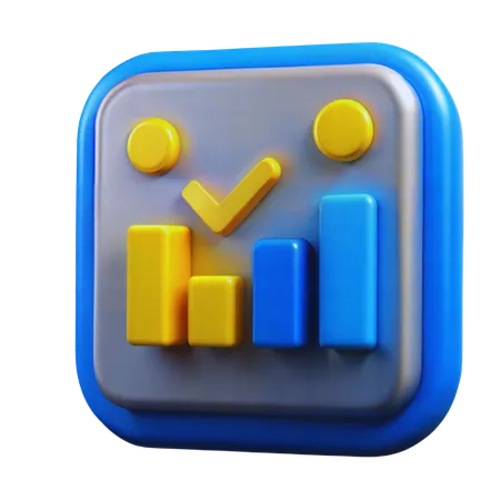 Business And Finance 3 D Illustration 3D Icon