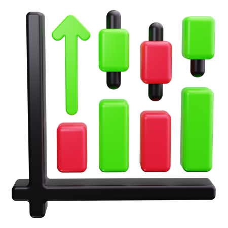 Stock Market  3D Icon