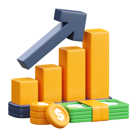 Stock Market  3D Icon