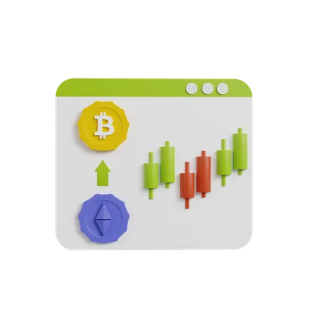 Stock Market  3D Icon