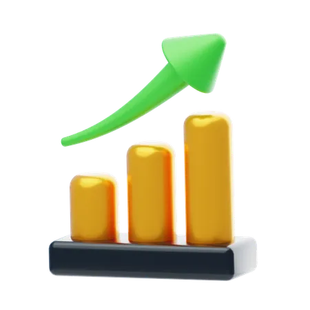 Stock Market  3D Icon