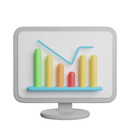 Stock Market  3D Icon