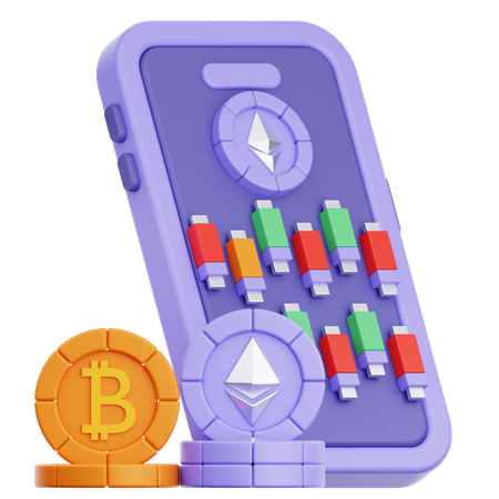 Stock Market  3D Icon