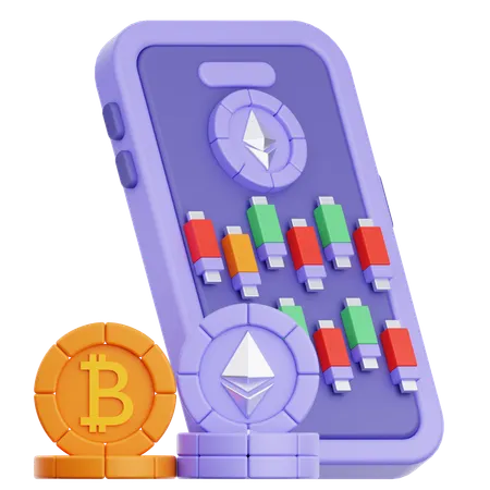 Stock Market  3D Icon