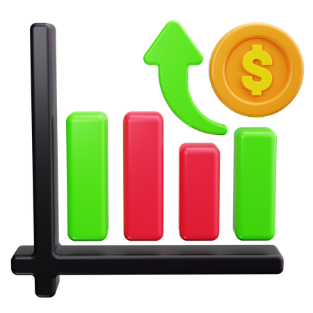 Stock Market  3D Icon