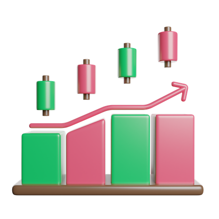 Stock Market  3D Icon