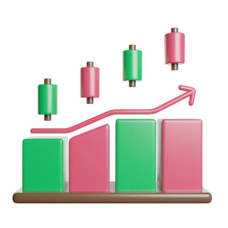 Stock Market  3D Icon