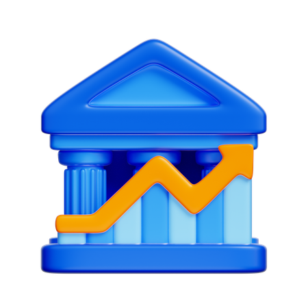 Stock Market  3D Icon