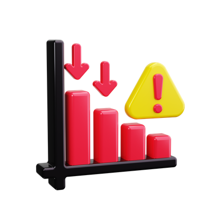 Stock Market Boom  3D Icon