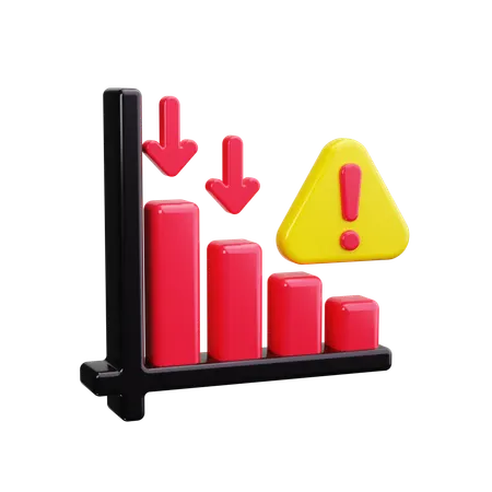 Stock Market Boom  3D Icon