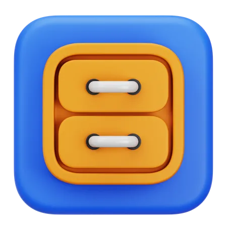 Stockage  3D Icon