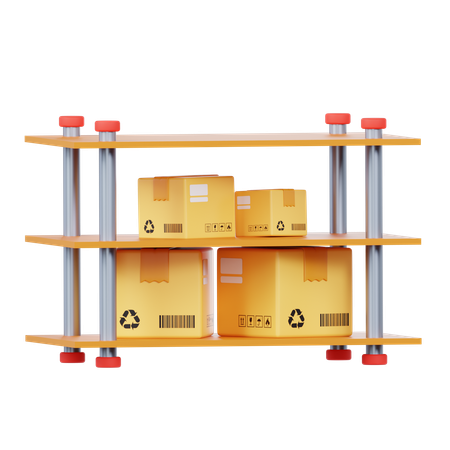 Stockage  3D Icon
