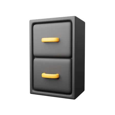 Stockage de documents  3D Icon