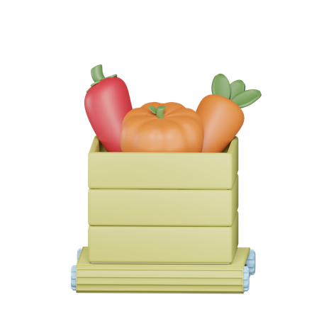 Stockage alimentaire  3D Icon