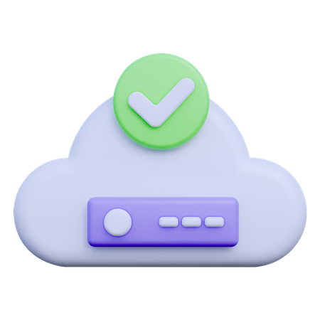 Stockage effectué  3D Icon