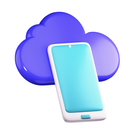 Stockage en ligne  3D Icon