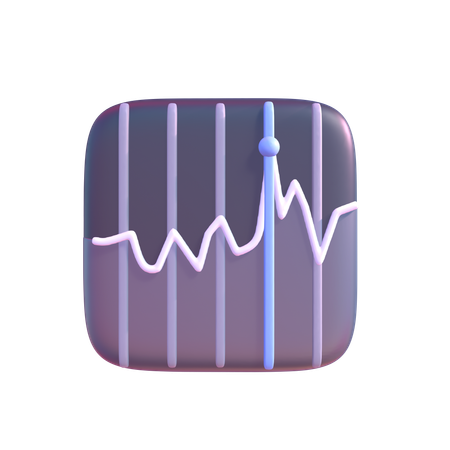 Stocks Market  3D Icon